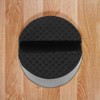 Jacking Adapter, Black 1.46in High Rubber Jack Lift Pad for