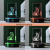IFOLAINA LED Light Base Lighted Display Stand for Crystal 3D