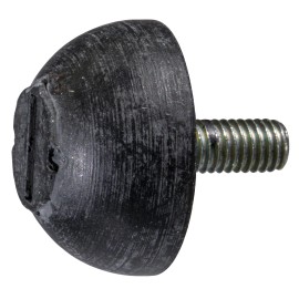 Unbranded #10-32 x 7/8" Rubber Fine Thread Male Spherical Bumper Mount (2 pcs.)