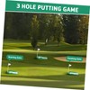 Outanaya 2pcs Indoor Golf Putting Cups Lightweight Portable Training Equipment