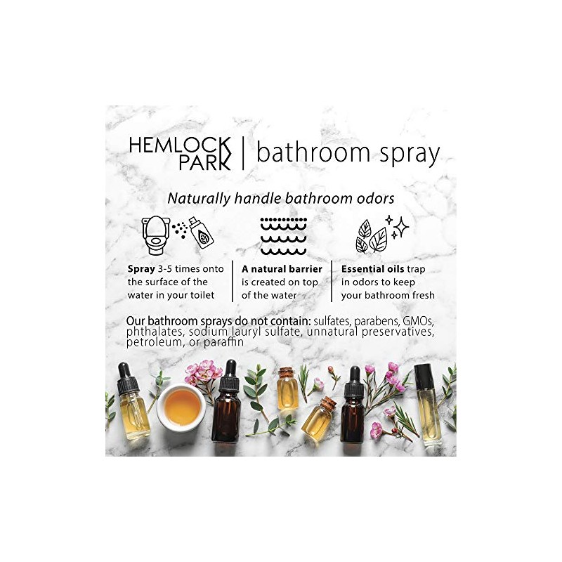 Hemlock Park Sandalwood Room Spray | Naturally Scent Your Space