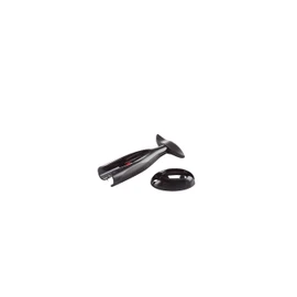 Le Creuset Wine Accessories Corkscrew Gift Set with Corkscrew and Foil Cutter, Table Model GS-200, Black, 59062011007461