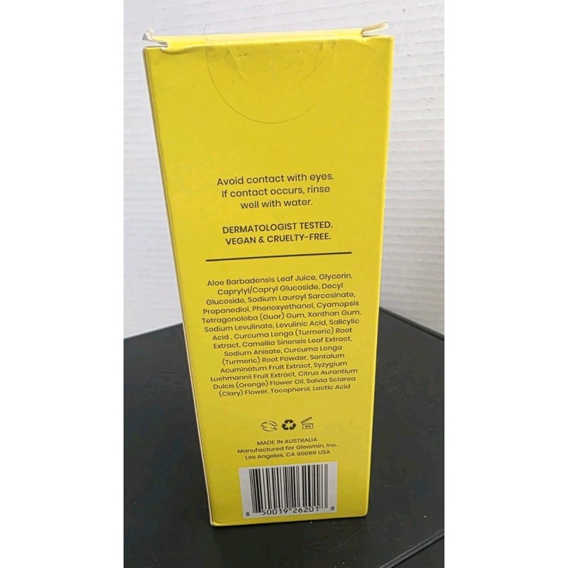  Vitamin C Active Face Cleanser Gentle Jelly Face cleanser