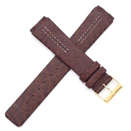 Genuine Leather Watch Strap Replacement for Skagen - 433LGL1, 433LSL1, 433LSLC (Brown-2)