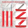 41PCS Terminal Removal Tool Kit with Pin Extractor and 3V-72V