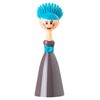 Vigar Dolls Dish Brush with Ergonomic Handle and Dress-Shaped Brush