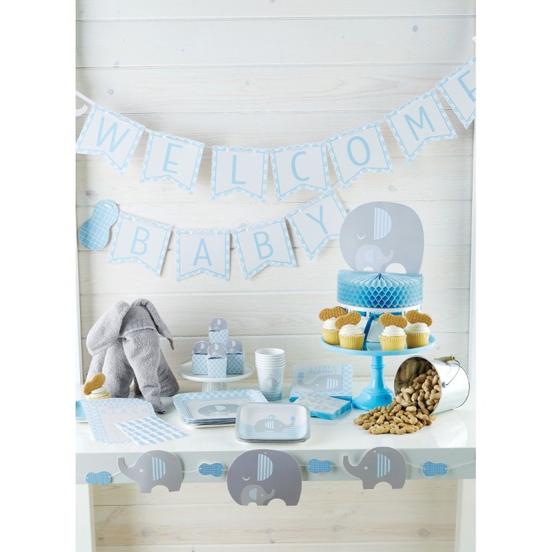 Creative Converting Little Peanut Boy Party Cute Elephant Napkins