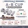 Face Down Massage Pillow and Breast Pillow Set for A-B