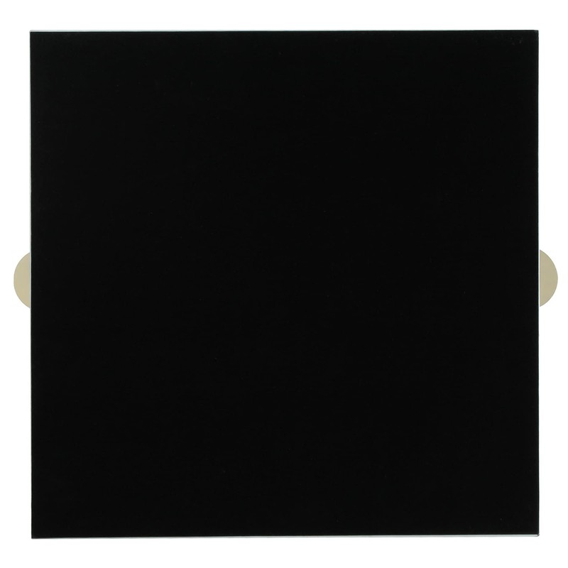 HofferRuffer Extra Large Square Serving Tray, Elegant Faux Leather Ottoman