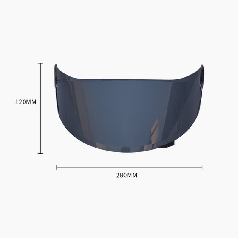Motorcycle Anti-UV Anti-Scratch Wind Shield Helmets Lens Visor Replacement for