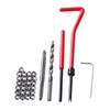 Mobestech 30pcs Thread Restorer Automotive Tool Kit Metric Thread Repair