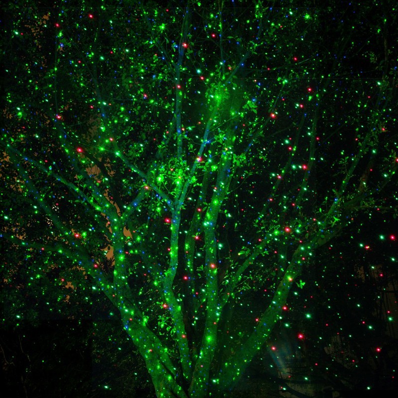 Poeland Christmas Laser Projector Lights Waterproof Outdoor Garden Decorative Lighting