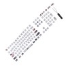 Keycaps PBT 5Sided Sublimation 110 Keys Keyboard Caps for Mechanical