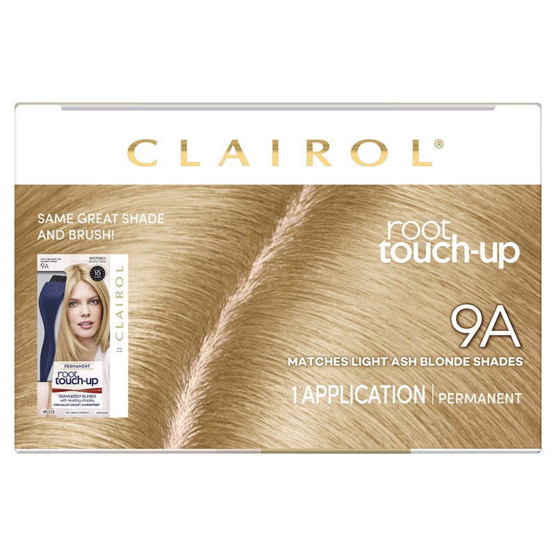 Clairol Root Touch-Up by Nice'n Easy Permanent Hair Dye, 9A