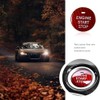 Auto Engine Start Stop Button,Power Ignition Switch Button Cover Sticker