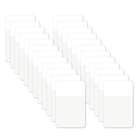 Ymapinc 480Pcs Sticky Tabs for Notebooks, Index Tabs Page Markers Binder Tabs Annotation Divider Tabs for Books and Files(White PET)