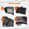 HECASA Active Grille Shutter Front Upper w/o Motor Compatible with