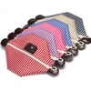 Muka Stripe Waterproof Cosmetic Bag Women Foldable Travel Toiletry Makeup