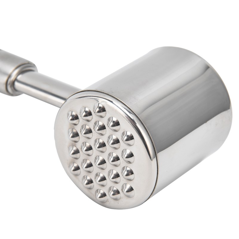 Loose Meat Hammer Stainless Steel Pork Chop Steak Tenderizer Hammer