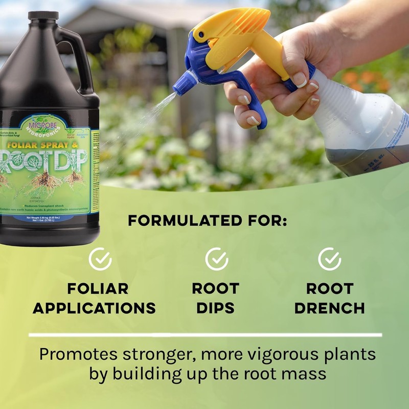 Microbe Life Hydroponics Additive Kit, Includes One 16-Ounce Bottle Each