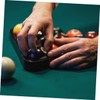 Gatuida Mini Billiard Rack Triangle Durable Pool Balls Organizer for