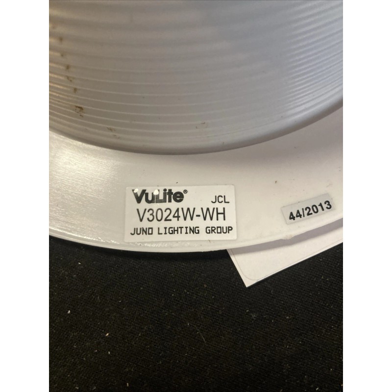 Juno Lighting Vu lite V3024W-WH 6 In. White Recessed Conical