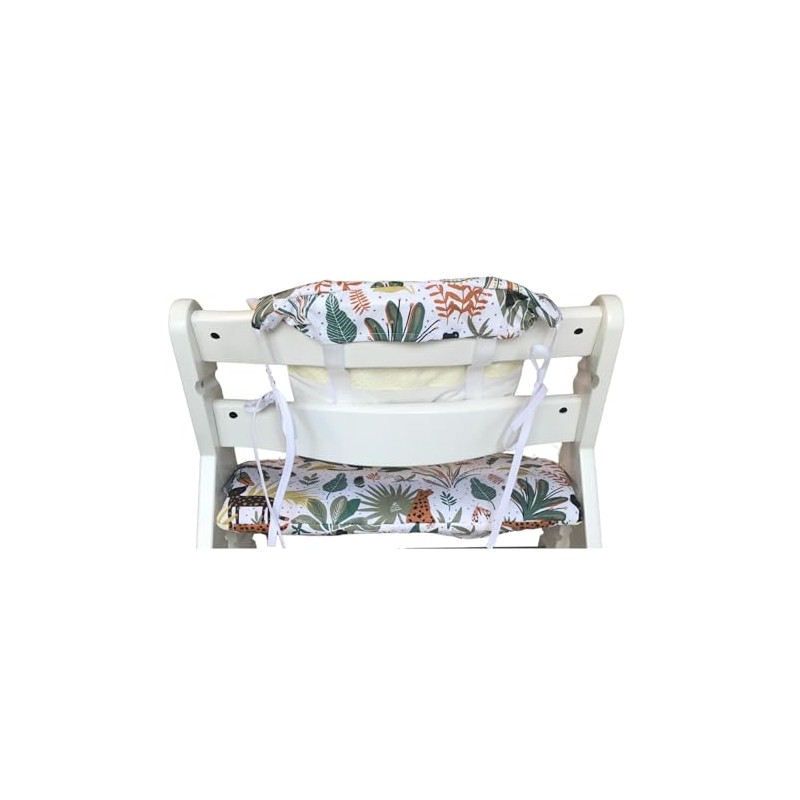LUCCA kids, High Chair Seat Cushion, Easy Cleaning, Non-Slip, Compatible