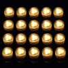 Mata Leon Mini Waterproof Battery LED TeaLight 20pcs 1.2" Battery