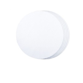 5Pieces 10Inch Silicone Steamer Liners, Roud Non Stick Silicone Steamed Pad Baking Pastry Dim Sum Mesh for Home Kitchen Use