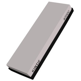 KINTIF Whetstone Knife Sharpening Stone Cuts fast Splash and go No need to soak Medium Grit #2000 Knife Sharpener…