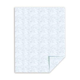 Southworth Colors + Textures Fine Parchment Paper, 24#, 8.5 x 11Inches, Blue, 100 per Pack (P964CK), (Model: P964CK/3/36)