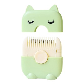Hair Razor Comb - Children Bangs Trimming Tool - Double-Sided Kids Bangs Trimming Tool for Adults Teens Girls Women Travel