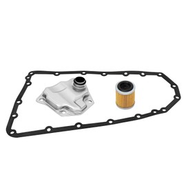 JF011E CVT Transmission Filter Kit Fit for Nissan Altima Juke NV200 Rogue Sentra Mitsubishi Lancer Outlander Jeep Compass Dodge Patriot Caliber Replace 31728-1XF03 31728-1XF0A 31728-1XF02 5191890AA