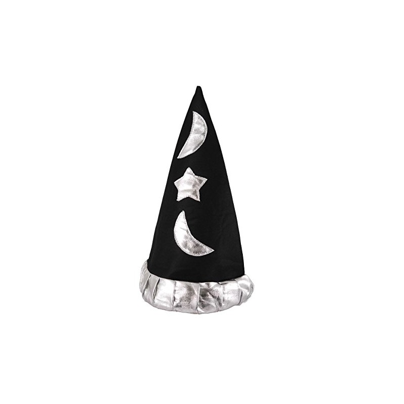 WIZARD HAT FANCY DRESS KIDS CHILDREN PARTY MAGIC MERLIN STYLE