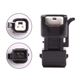 PeakCar Kit de adaptadores de inyector de combustible (paquete de 8) de repuesto compatible con EV1 a USCAR EV6 y EV14 Chevy LS1 LS2 LS3