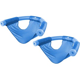Outer Trails Sling Mesh Chair for Swimming Pool Noodles- 2 Pack- Dark Blue