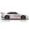 2PCS Sakura Cherry Blossom Car Livery, Japanese Theme Side Car
