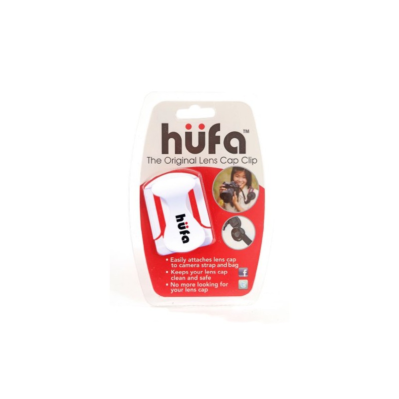 hüfa Lens Cap Holder White