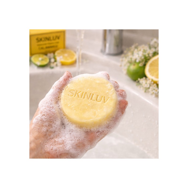 SkinLuv Calamansi Cleansing Soap Handmade Vitamin Hypoallergenic Soap 120g 4-Piece
