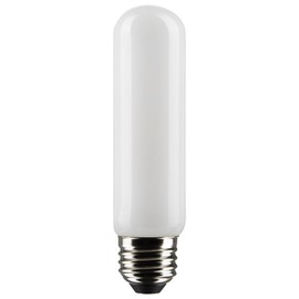Satco 8-Watt LED E26 Light Bulbs, 2700K, 15000 Hour Rating, Dimmable, 6 Pack