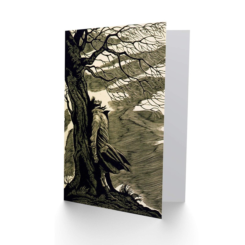 Wee Blue Coo PAINTINGS HEATHCLIFF WUTHERING HEIGHTS BRONTE BLACK WHITE