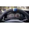 Unbranded Blue TRD Retro Stripes Steering Wheel Cover for 2012-2015