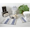 Allure Bath Fashions Merlin Bath Towel, Striped (70cm x 125cm)