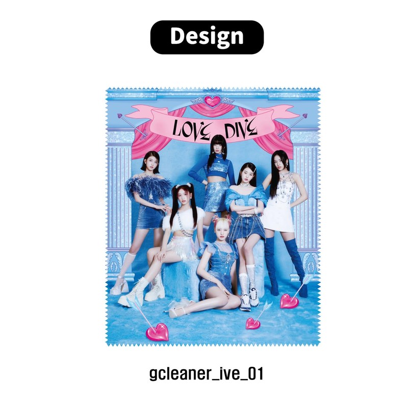 Generic K-Star Glasses Cleaner - IVE (IVE 01)