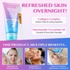 Collagen Night Wrapping Mask,Overnight Sleeping Mask for Delivers Deep, Lasting