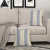 Aytipun Blue Yellow Pillow Covers 20x20 Set of 2 Gray