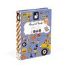 Janod - Magneti'Book Site vehicles - Educational Magnetic Game 50