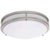 Universal Lighting and Decor Zare Brushed Nickel 14" Wide Modern
