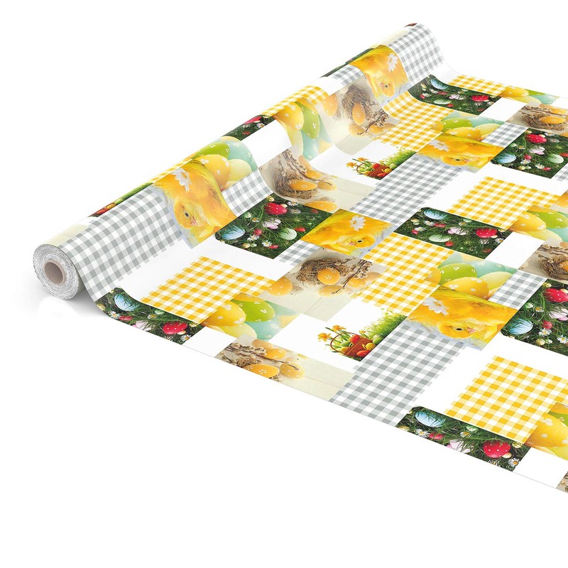 Anro Oilcloth Wax Tablecloth, Washable