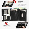 Marc Peter® Chicago Leather Push Air Slim Wallet - Airtag